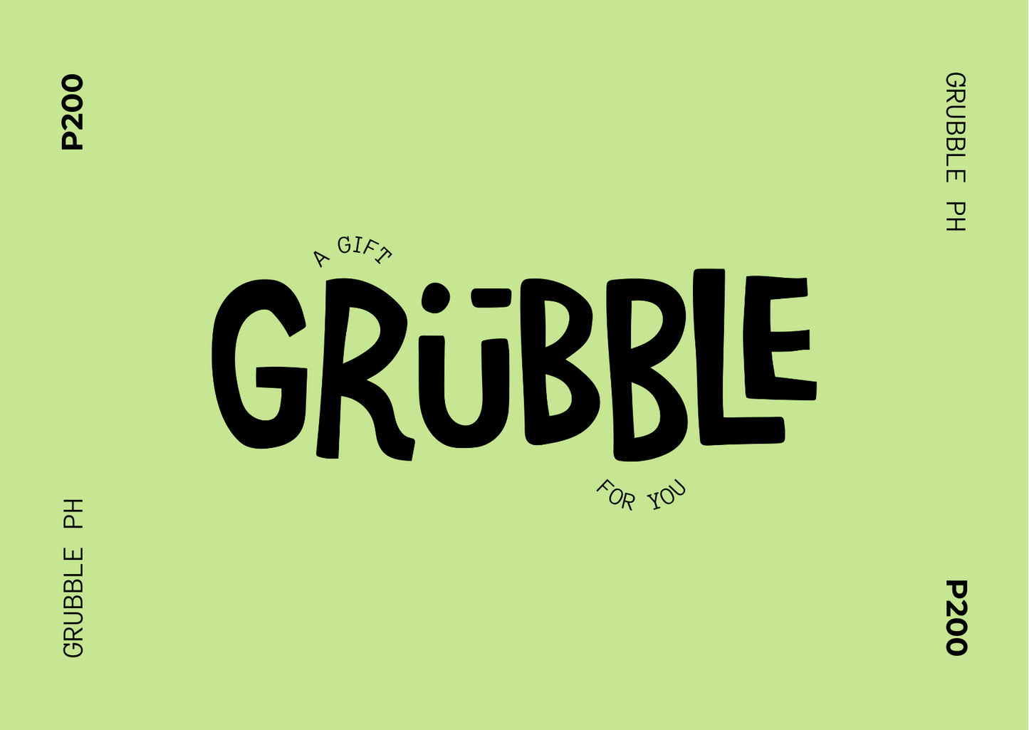 Grubble PH Gift Card